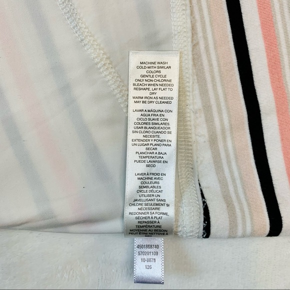 WHBM Striped Bandage Top - Picture 6 of 6